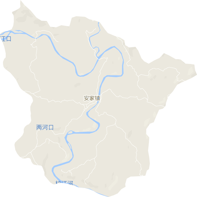 安家鎮電子地圖