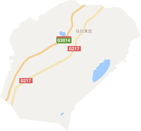 烏爾禾區(qū)電子地圖