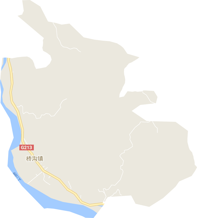 橋溝鎮電子地圖