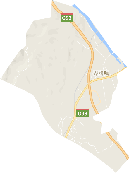 界牌鎮電子地圖