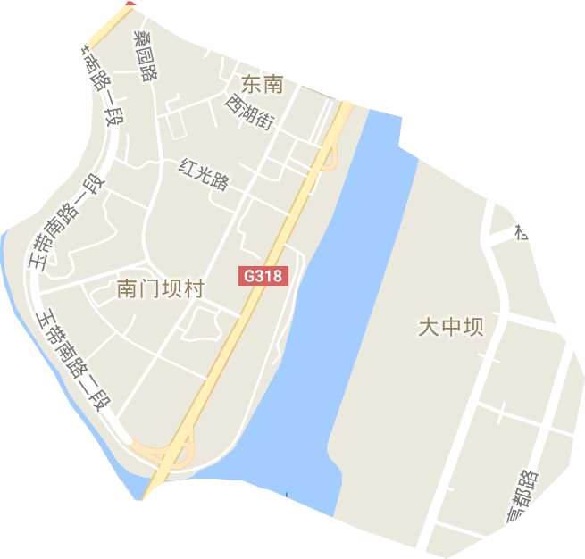 東南街道電子地圖