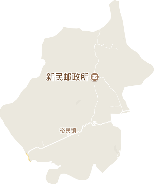 裕民鎮(zhèn)電子地圖