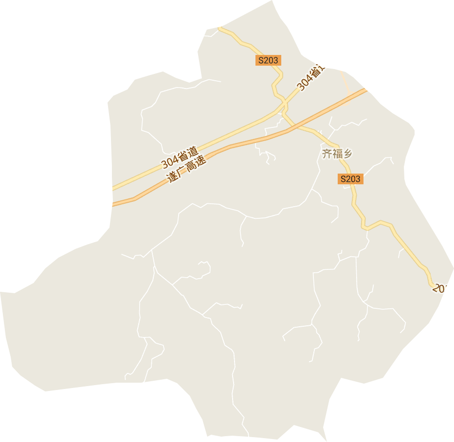 齊福鄉(xiāng)電子地圖