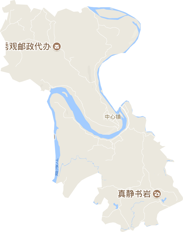 中心鎮電子地圖