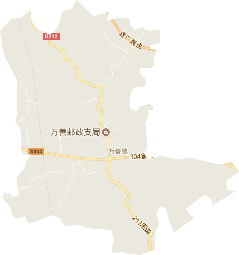萬善鎮電子地圖