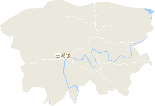 三溪鎮電子地圖