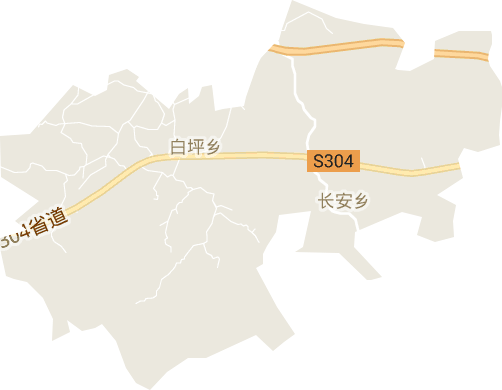 白坪鄉電子地圖