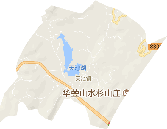 天池鎮(zhèn)電子地圖