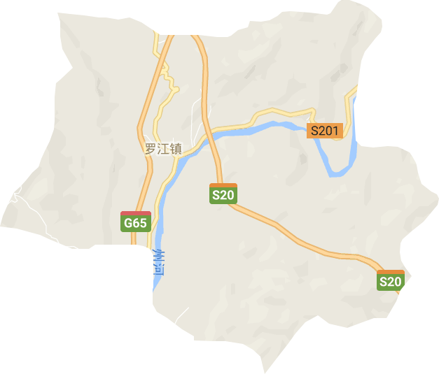 羅江鎮電子地圖