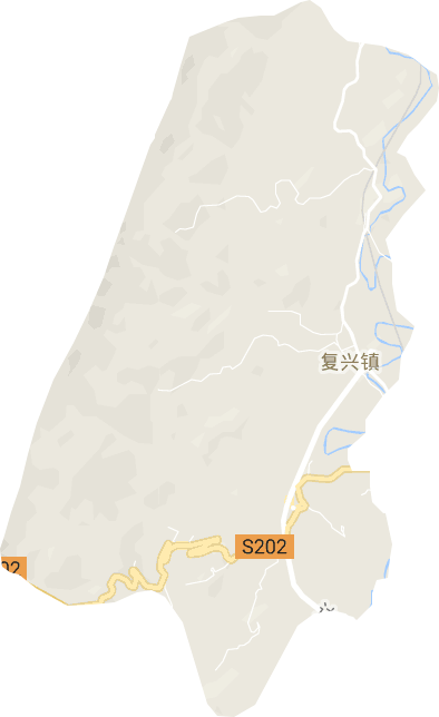 復興鎮電子地圖