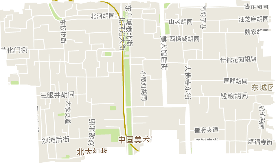 景山街道電子地圖