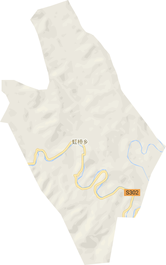虹橋鄉電子地圖