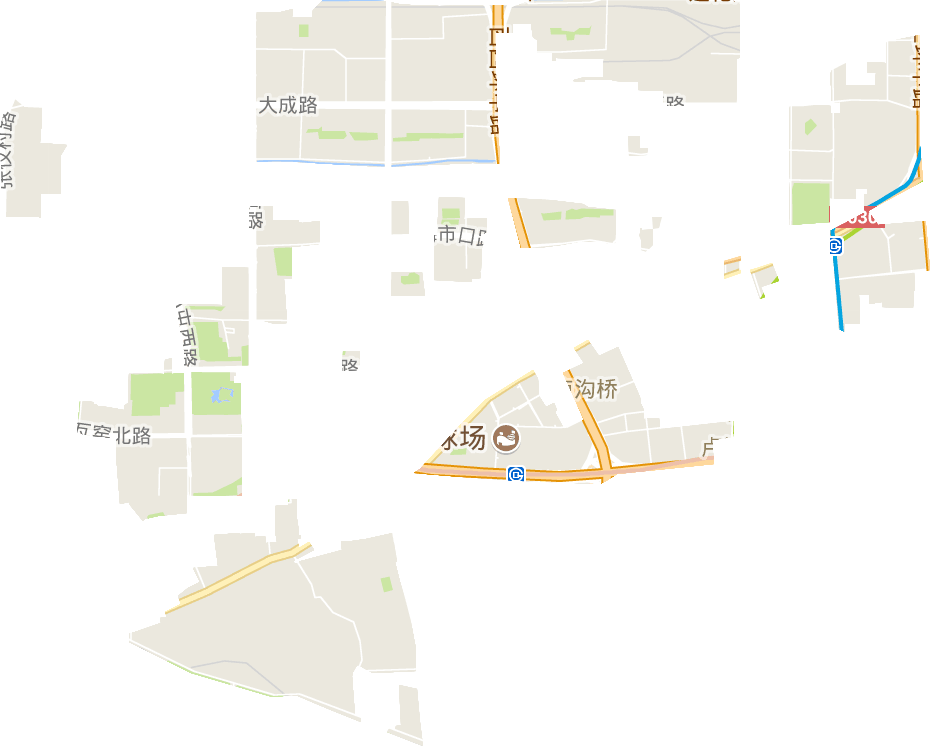 盧溝橋街道電子地圖