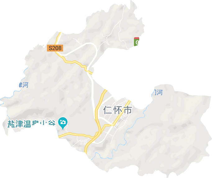 鹽津街道電子地圖
