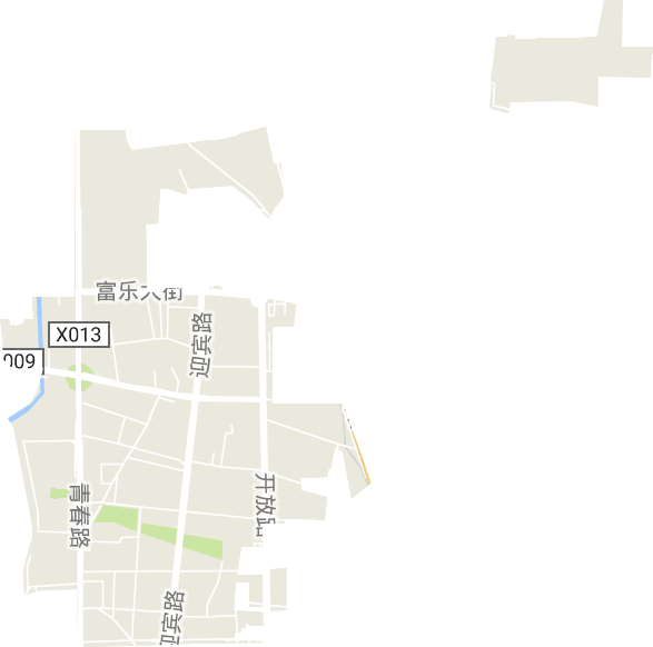 泉河街道電子地圖