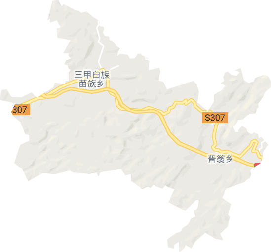 三甲街道電子地圖