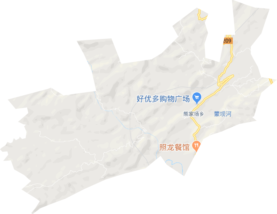 熊家場鄉電子地圖
