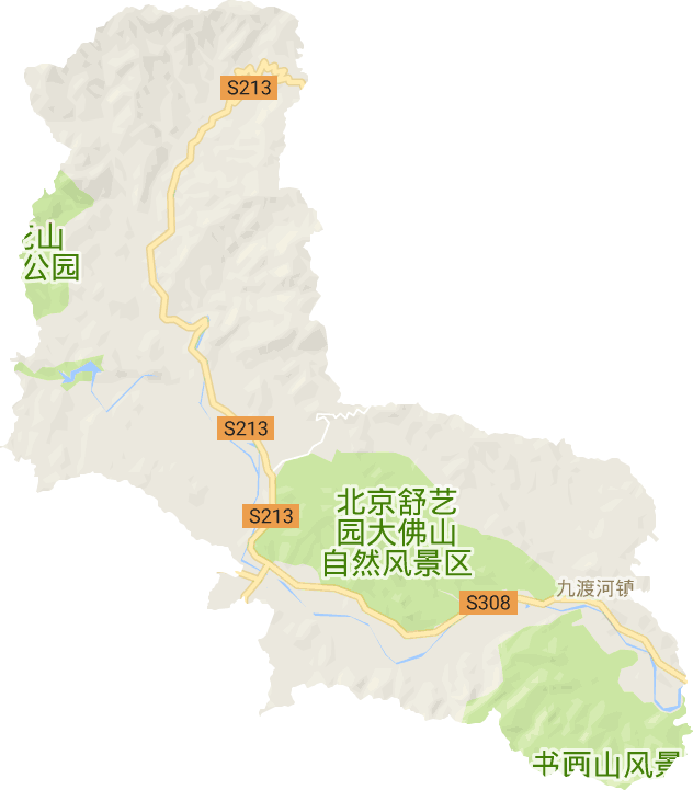 九渡河鎮電子地圖
