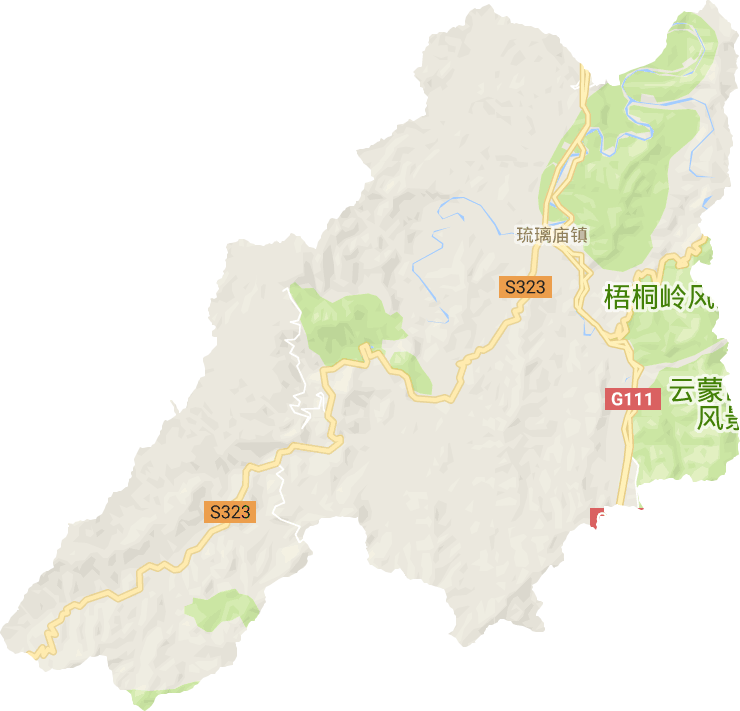 琉璃廟鎮電子地圖