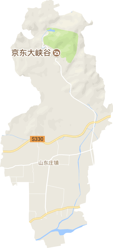 山東莊鎮電子地圖