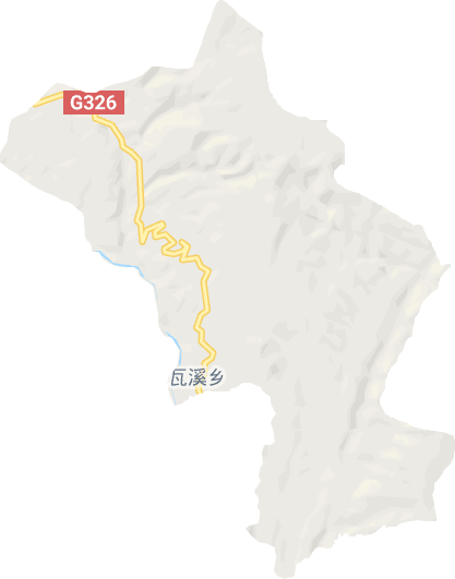 瓦溪鄉電子地圖