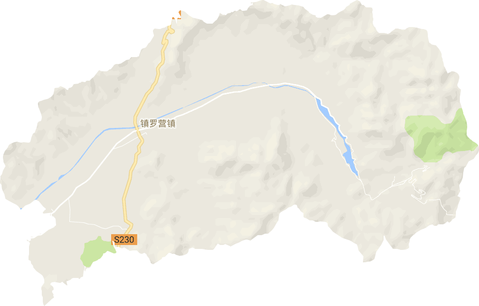 鎮羅營鎮電子地圖