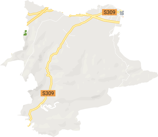 真武山街道電子地圖