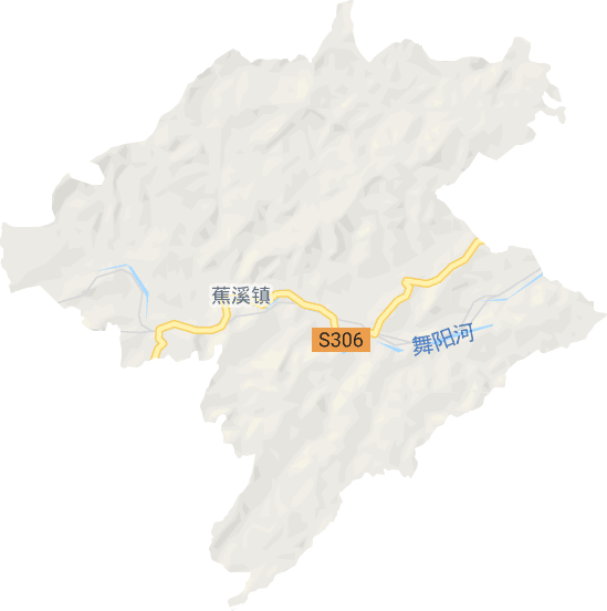 蕉溪鎮電子地圖