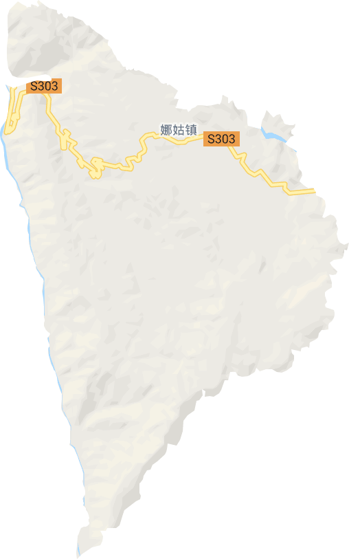 娜姑鎮電子地圖