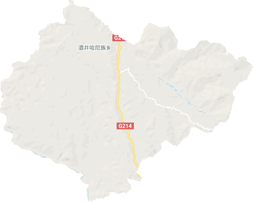 酒井哈尼族鄉電子地圖