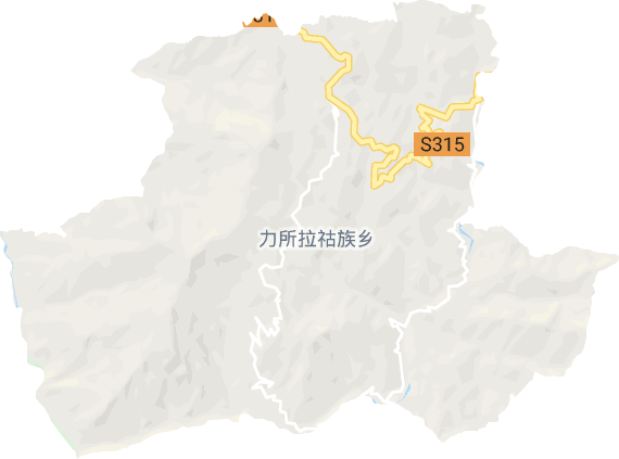 力所拉祜族鄉(xiāng)電子地圖