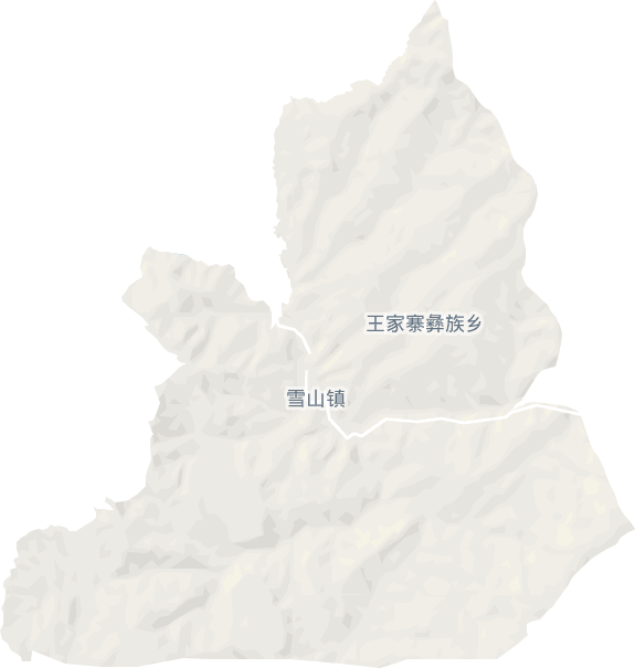 雪山鎮電子地圖