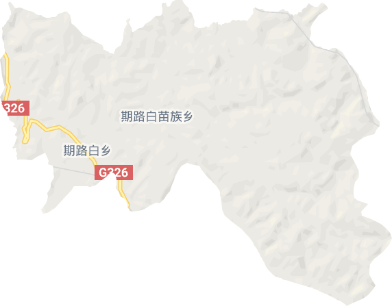 期路白苗族鄉電子地圖