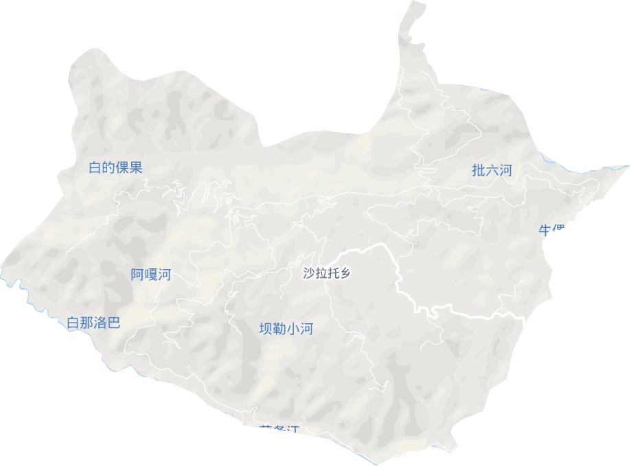 沙拉托鄉電子地圖