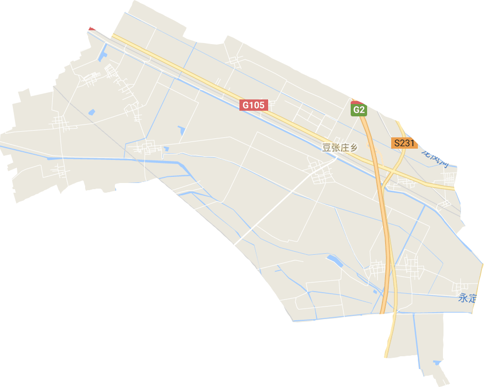 豆張莊鎮電子地圖