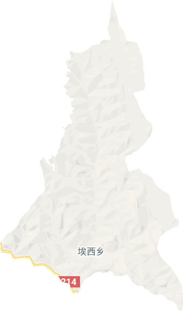 埃西鄉電子地圖