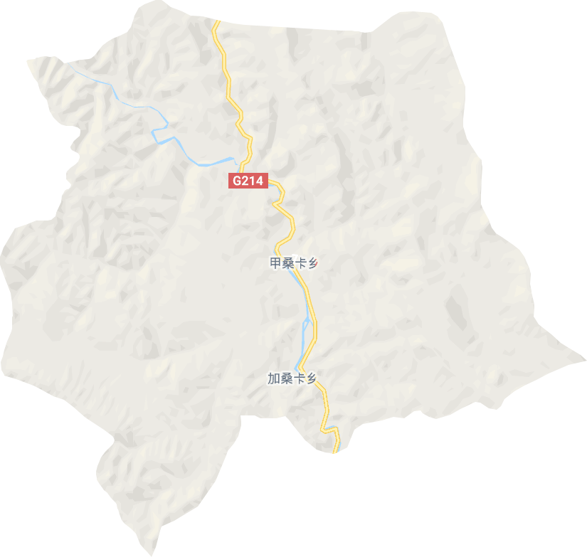 甲桑卡鄉電子地圖