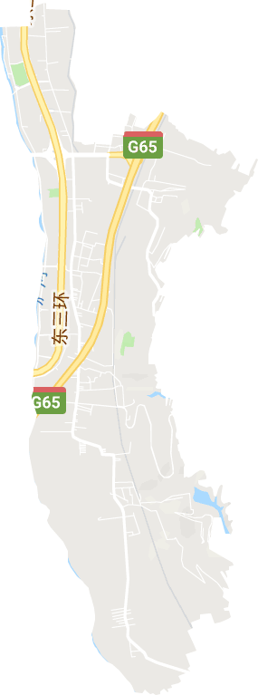 紅旗街道電子地圖