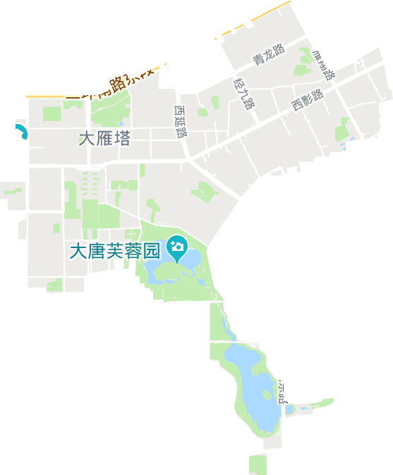 大雁塔街道電子地圖