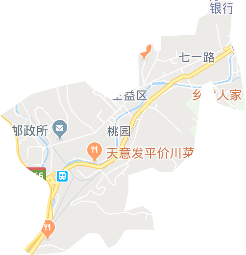桃園街道電子地圖