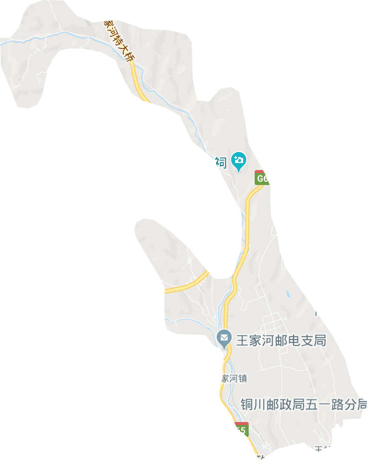 王家河鄉電子地圖