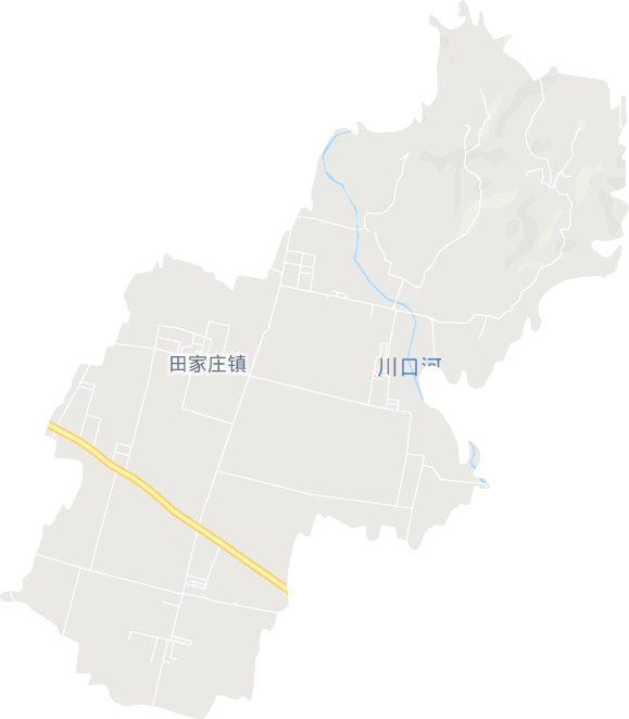 田家莊鎮電子地圖