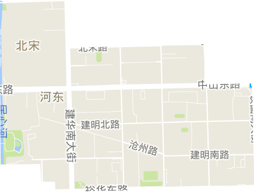 河?xùn)|街道電子地圖