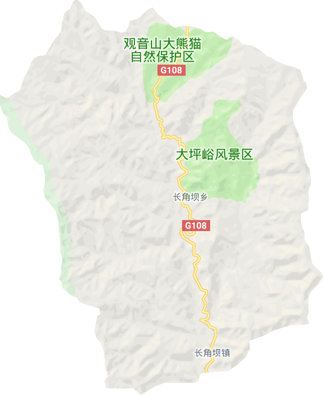 長(zhǎng)角壩鄉(xiāng)電子地圖