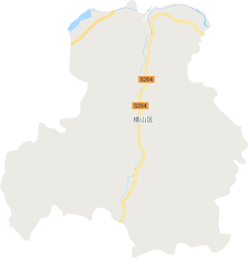 橫山鎮(zhèn)電子地圖