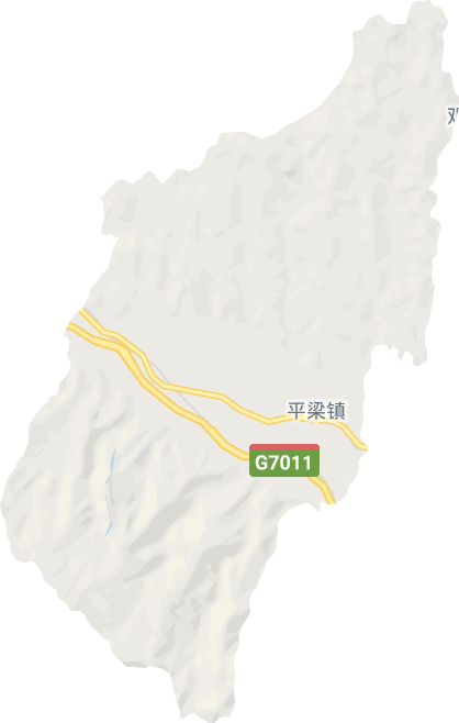 平梁鎮電子地圖