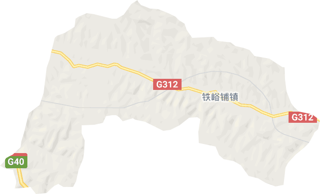 鐵峪鋪鎮電子地圖