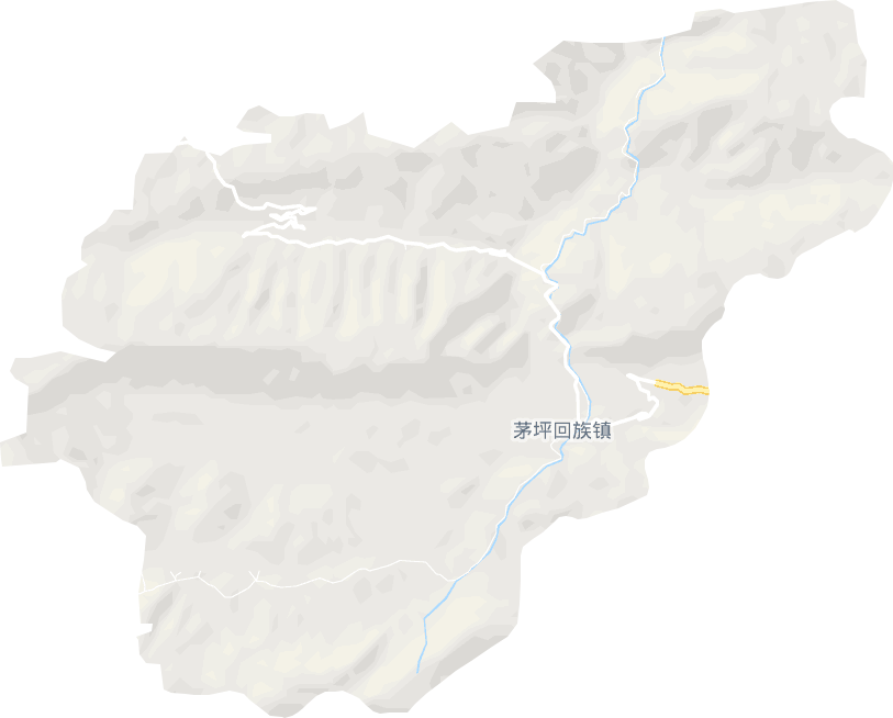 茅坪回族鎮電子地圖
