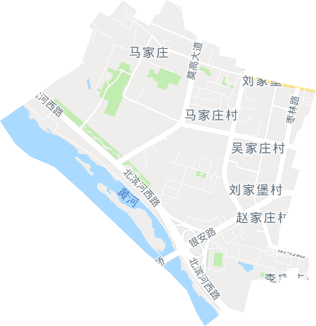 劉家堡街道電子地圖