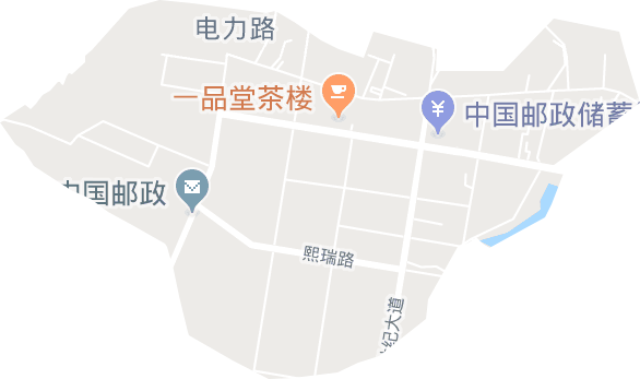 電力路街道電子地圖